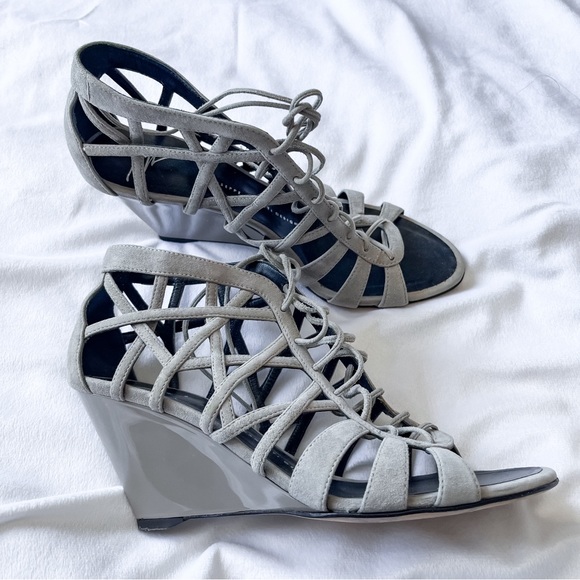 Giuseppe Zanotti - Sandals Wedge Heels (Size: 8.5) - Picture 2 of 5